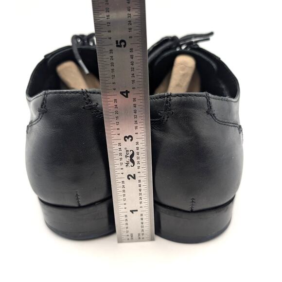 Vince Camuto Jensin Lace-Up Oxford Shoes Plain Toe Men\'s Black Size US12M EU45 main image 11